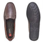 Mocassim Sapatilha Masculina Couro Legítimo Exclusive Granado - 402 - Conhaque