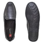 Mocassim Sapatilha Masculina Couro Legítimo Exclusive Granado - 402 - Preto