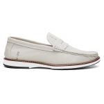 Mocassim Loafer Masculino Onix Calçados - 022 - Off White