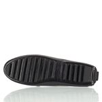 Mocassim Feminino Couro Legítimo Tie Drive Lecas - 15203 - Preto