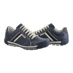 Sapatênis Tênis Couro Natural Ranster - 3007 - Azul