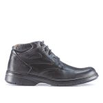 Sapato Casual Linha Conforto em Couro Legítimo Lecas - 18050 - Preto
