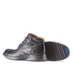 Sapato Casual Linha Conforto em Couro Legítimo Lecas - 18050 - Preto