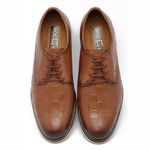 Sapato Casual Masculino Oxford Confort Mocflex - 12020 - Café