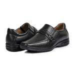 Sapato Linha Extremo Conforto Couro Soft Sem-stress Doctor Flex - 403 - Preto