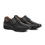 Sapato Linha Extremo Conforto Couro Soft Sem-stress Doctor Flex - 403 - Preto