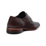 Sapato Social Masculino Brogue Gregory Paulo Vieira - 1313 - Tabaco