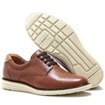 Sapato Casual em Couro Linha Conforto Art Nobre - 3205 - Whisky