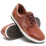 Sapatênis Casual Naturalli Gone Art Nobre - 3115 - Whisky