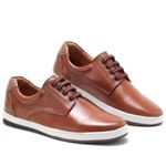 Sapatênis Casual Naturalli Gone Art Nobre - 3115 - Whisky