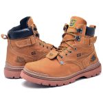Bota Coturno Masculino em Couro Stop Boots - R28 - Milho