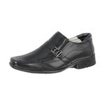 Sapato Casual Confort Pele De Carneiro Ranster - 02w - Preto