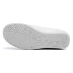 Sapato Feminino Mocassim Branco Couro DIfranca - 080 