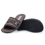 Chinelo Masculino em Couro Birking D Janú - 2020 - Marrom