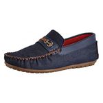 Mocassim Infantil Casual Linha Kids Mocflex - 425 - Jeans Marinho