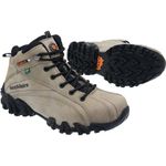 Bota Adventure Couro Nobuck Azimute - 5504 - Cinza