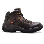 Bota Adventure Em Couro Legítimo Azimute - 602 - Caqui