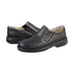 Sapato Casual Conforto Floater Casual Franca Brasil - 606 - Preto