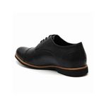 Sapato Social Modelo Ingles Brogue Oxford Linha Veneza Gshoes - 6815 - Preto