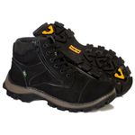 Bota Adventure Casual Basic Worker Ziper Bell Boots - 795 - Preto