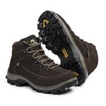 Bota Adventure Casual Couro Nobuck Hiking Extreme Bell Boots - 900 - Café