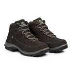 Bota Adventure Casual Couro Nobuck Hiking Extreme Bell Boots - 900 - Café