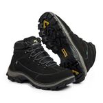Bota Adventure Casual Couro Nobuck Hiking Extreme Bell Boots - 900 - Preto