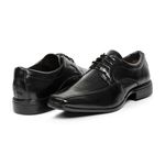 Sapato Social Masculino Couro Legítimo Conforto BR2 - 911 - Preto