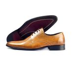 Sapato Social Masculino - Executivo Premium - Reta Oposta - 914 - Whisky