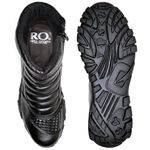 Bota Motociclista Masculina Em Couro Legítimo Roadster - 991 - Preto