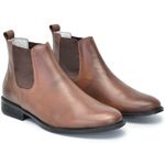 Bota Masculina Chelsea Botina Casual Cla Cle - AE41 - Café