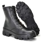 Bota Feminina Sola Tratorada Cano Médio Cla Cle - AE44 - Preto