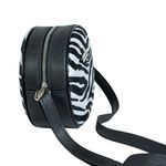 Bolsa Redonda Feminina Lisa Bag Transversal GuGi - Zebra