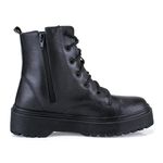 Bota Coturno Feminino Cano Médio Buskin Difranca - Preto