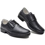 Sapato Linha Sem-stress Extremo Conforto Cla Cle - C1006 - Preto