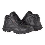 Bota Motociclista Masculina Mg Brasil - Dakar - Preta