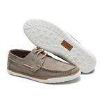 Mocassim Dockside Masculino Couro Legítimo Urban Cla Cle - G110 - Marfim
