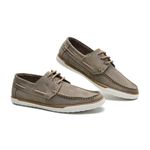 Mocassim Dockside Masculino Couro Legítimo Urban Cla Cle - G110 - Marfim