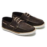 Mocassim Dockside Masculino Couro Legítimo Urban Cla Cle - G110 - Marrom