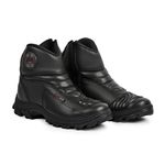 Bota Motociclista Com Protetor Drag Slim Mg Brasil - Jawa - Preto