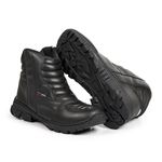 Bota Motociclista Com Protetor Red Star Slim Mg Brasil - Mg102 - Preto