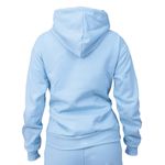 Blusa de Frio Moletom Zíper Infantil V.T. - Azul Bebê