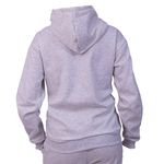 Blusa de Frio Moletom Zíper Plus Size V.T. - Branco