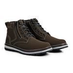 Bota Adventure Casual Couro Hiking Master Nobuck Bell Boots - 835 - Chumbo