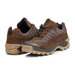 Bota Adventure Couro Legítimo Látego Rustic Sneaker Stop Boots - NR40 - Castor