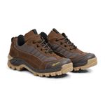 Bota Adventure Couro Legítimo Látego Rustic Sneaker Stop Boots - NR40 - Castor