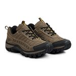 Tênis Adventure Couro Legítimo Strong Front Trekking Stop Boots - R40 - Marfim