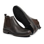 Abotinado Masculino Couro Legítimo Látego Basic Stop Boots - R51 - Café