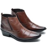 Bota Country Masculina Texas Salto Carrapeta Cla Cle - R608 - Café
