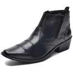 Bota Country Masculina Texas Salto Carrapeta Cla Cle - R608 - Preto